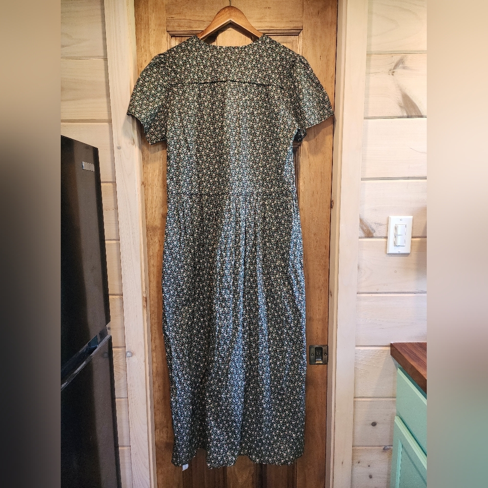 Christy Dawn 100% Regenerative Cotton Night Strawberry Maxi Dress - Picture 8 of 11